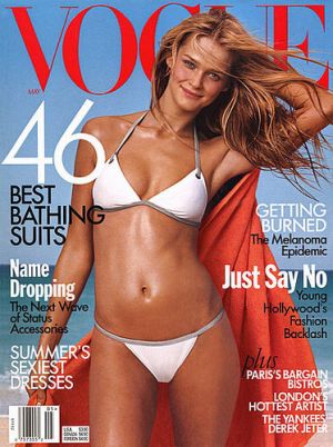 Vintage Vogue magazine covers - wah4mi0ae4yauslife.com - Vogue May 1999 - Carmen Kass.jpg
